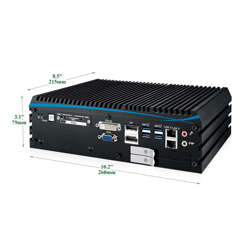 Echo 246FP i7 Fanless Mini PC - An Deep Learning System with PCI slot tested with Intel OpenVINO