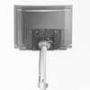lcd flat panel monitor arm pivots 180 degrees left right