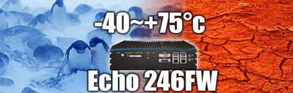 Wide Temperature Fanless PC